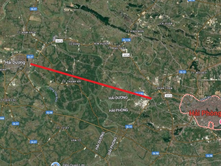 Hải Phòng đầu tư tuyến đường Đông – Tây hơn 19.000 tỷ đồng theo hình thức BT